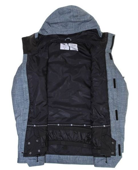 NEW 2012 MENS BURTON ANALOG ACADEMY SNOWBOARD/SKI JACKET CHAMBRAY 