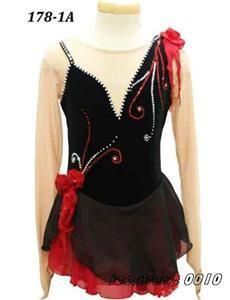 New Exclusive Figure Skating Dress custom size 6 XL  