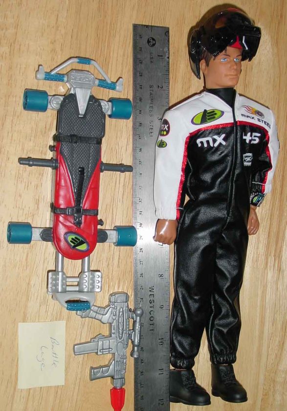 MAX STEEL HUGE LOT PSYCHO VITRIOL COMBAT DIVER BIO CONSTRICTOR LUGE 