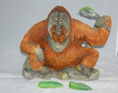 Boehm Porcelain Orangutan Figurine  