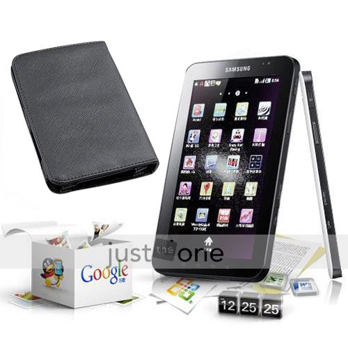 Leather Case Cover Stand Fit Samsung Galaxy Tab P1000  