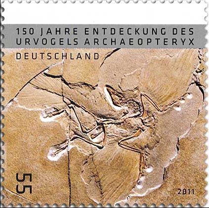 Archaeopteryx Stamp Germany 2011 MNH  