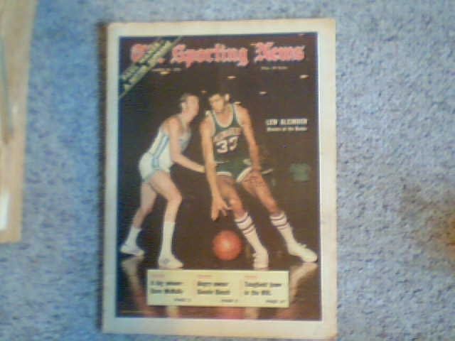 Lew Alcindor   Bucks 1970 Sporting News (Complete)  