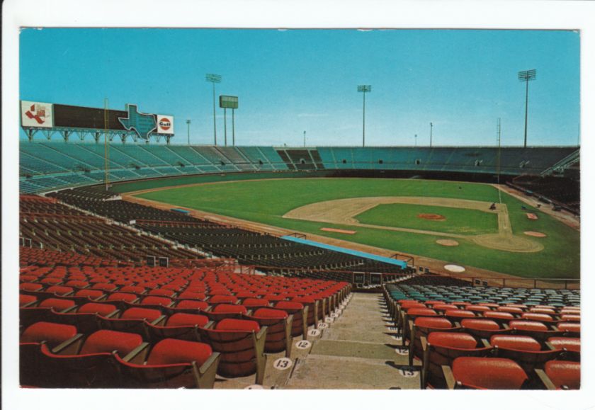 with view of Arlington Stadium, home of the Texas Rangers in Arlington 