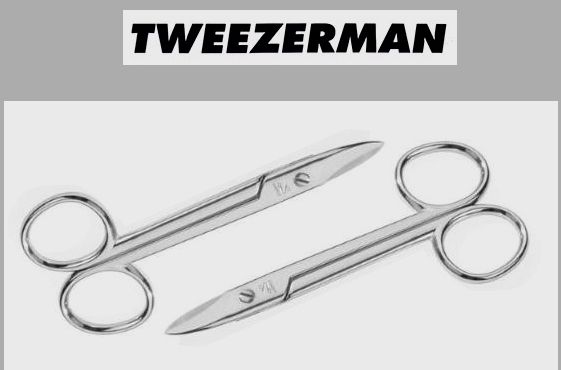 Tweezerman Toenail Scissors New made in Italy Lot of 2  