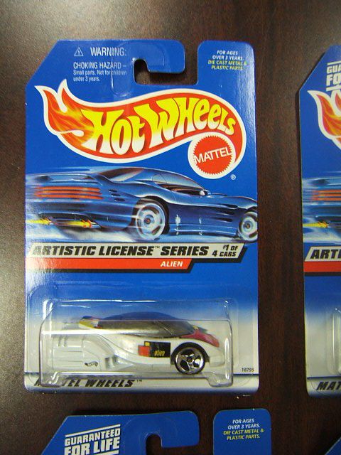 Hot Wheels Artistic License Series #1 4 Complete Set  