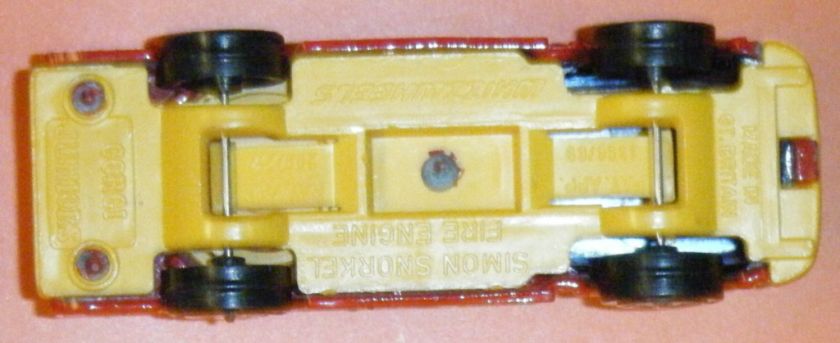 SIMON SNORKEL FIRE ENGINE, Corgi Juniors DIE CAST  