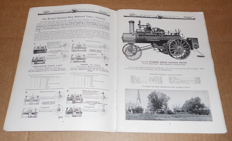   Steam Engine, Gas Tractor, Threshing Machine catalog book  