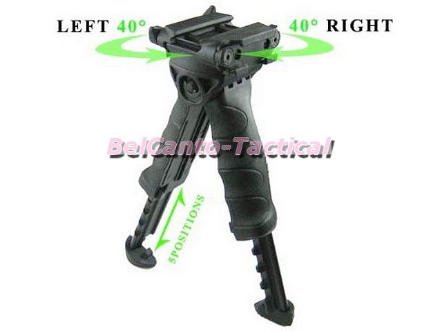 FAB Style T POD G2 Quick Release Tactical Rifle Foregrip with 