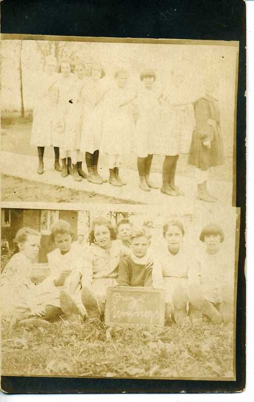 RPPC BRADFORD PENNSYLVANIA SCHOOL CLASS POSTCARD PA.  