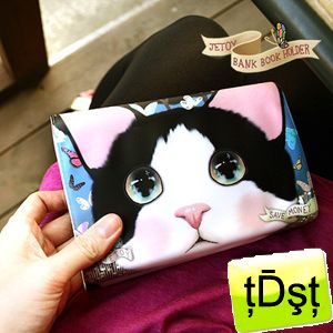 JETOY] CHOO CHOO CAT BANKBOOK HOLDER CASE JTY278  