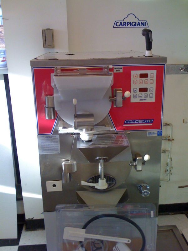 CARPIGIANI COLDELITE BATCH FREEZER PASTEURIZER GELATO  