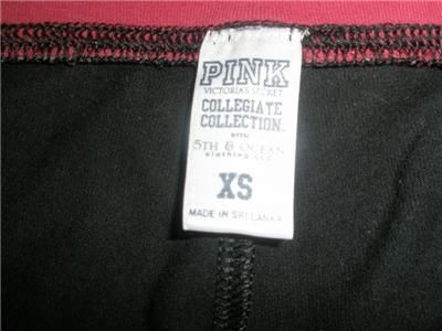   PINK ALABAMA Crimson Tide Lounge Yoga Foldover Pants X SMALL  