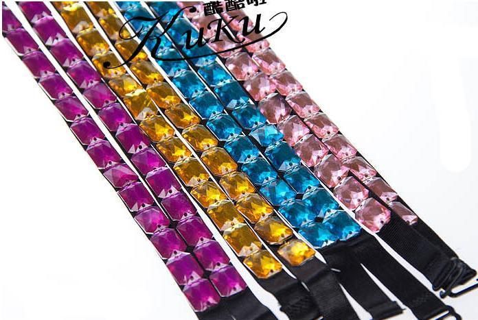 Sexy Elastic Crystal Bra Shoulder Strap Bling Wholesale  