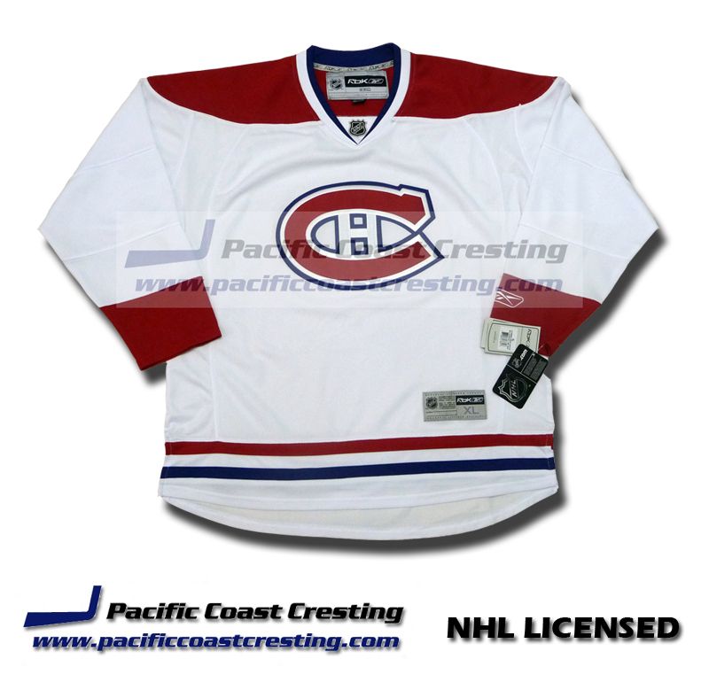 MONTREAL CANADIENS NEW RBK PREMIER AWAY JERSEY SIZE XL  