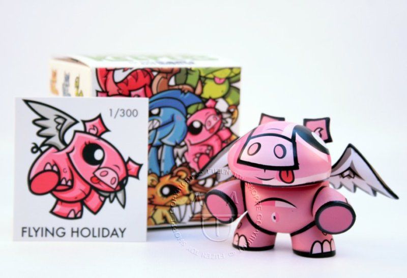 Ledbetter Flying Holiday Finders Keepers KIDROBOT 1/300  