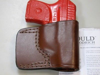   Belt Slide CCW Gun Holster RUGER LCP 380 Non Laser KEL TEC P32  