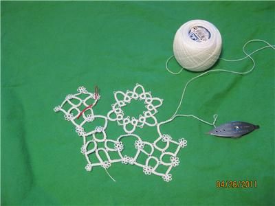 Tatting Books and 1 Tatting Shuttle  1 Angel Patterns  