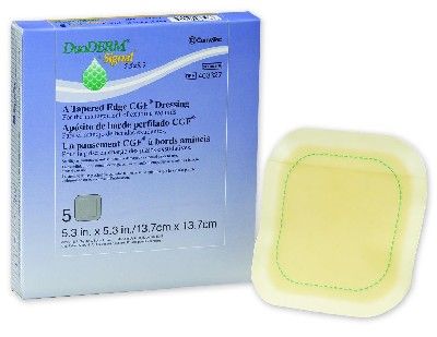 Convatec Duoderm Signal Tapered Edge CGF Dressing 4 x 4  