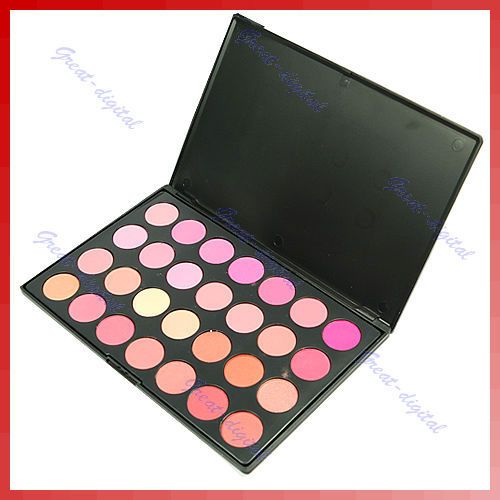 28 Colors Blush Powder Bronzer Cheek Makeup Palette New  