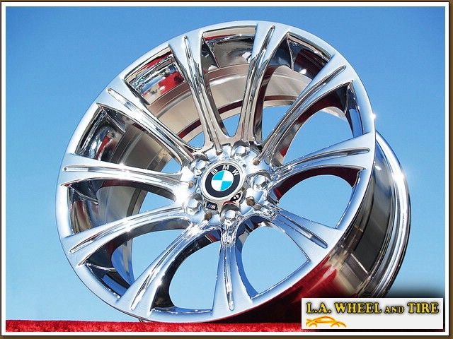 19 BMW M5 OEM E60 CHROME WHEELS RIMS SET 535I EXCHANGE  