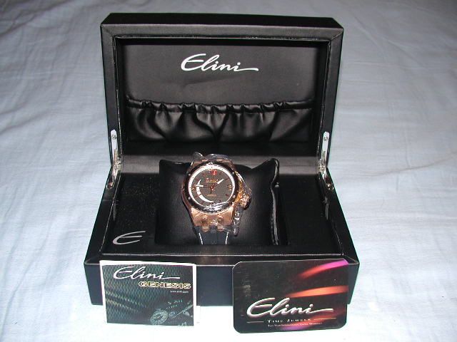 Elini Genesis Vision Swiss Made Automatic Ceramic Men’s Watch WR 