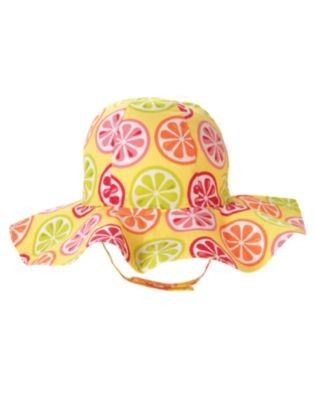 NWT Gymboree Safari Giraffe Citrus Sun HAT 2T   3T  