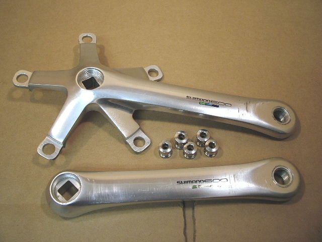 Used Shimano 600 Crankarms (Model FC 6400170mm)Scratches/Scuffs 