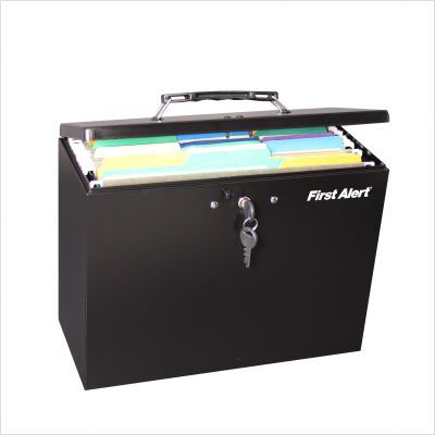 First Alert Locking Steel File Box 3050F 016247305006  