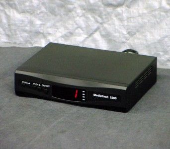 MEDIA TECH 2200 CABLE BOX  