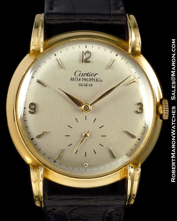 PATEK PHILIPPE VINTAGE CALATRAVA 2420 CARTIER 18K  