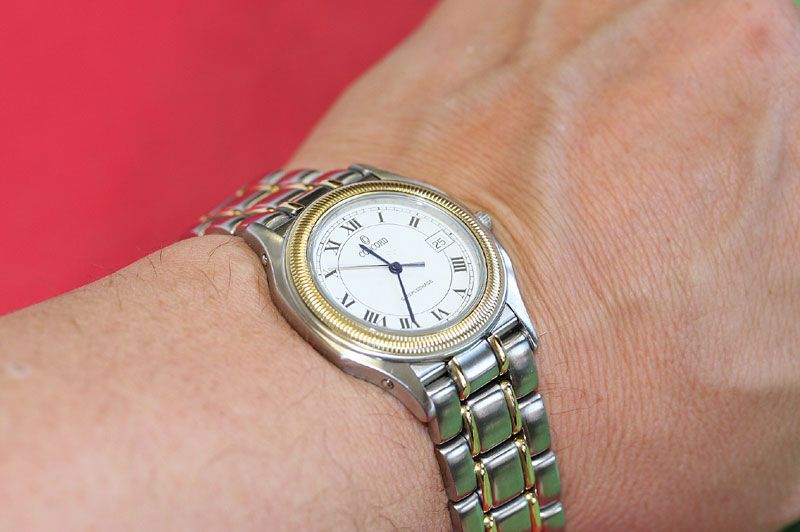 Mens Concord Steeplechase Watch Excellent condition  