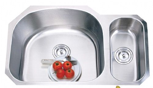 Kitchen Undermount Stainless Steel Double Sink UPC 8153  