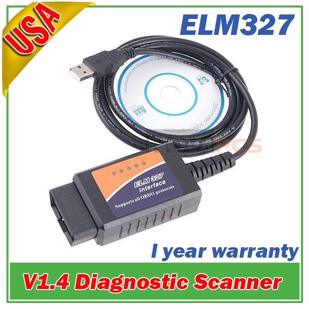 Auto Car ELM327 Bluetooth OBD II Wireless Transceiver  