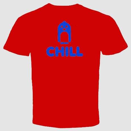 Chill Penguin T shirt environment funny humor warming  