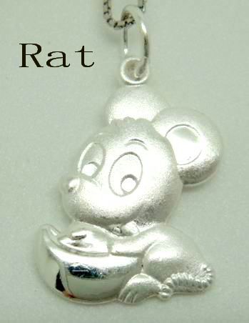 12 Chinese Zodiac 925 Sterling silver NECKLACE BRACELETS Charm DANGLE 