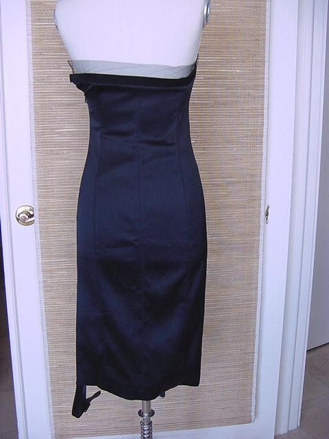 CHRISTIAN DIOR Straples Dress AWESOME dtls sz4 MINT  