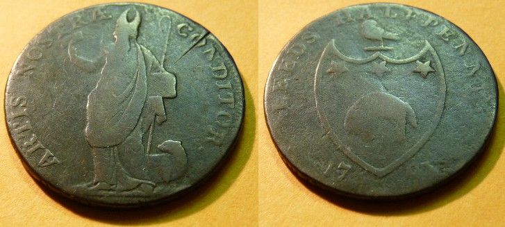 Condor Token 1797 1/2P, Leeds Dorshire, Paleys, J44  