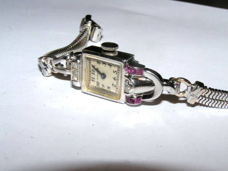 Vintage Blancpain Ladies Art Deco Watch AMAZING shape  