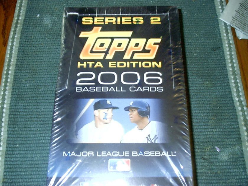 Unopened 2006 Topps Series 2 Hta Jumbos Hobby Baseball Box  