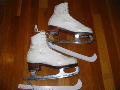 SP SUPER TERI ICE SKATES/CORONATION ACE BLADES 5 1/2A  