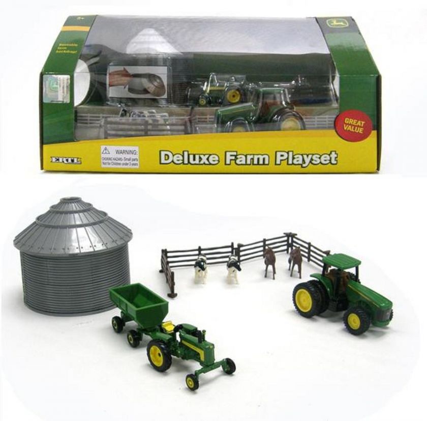 ERTL JOHN DEERE DELUXE FARM PLAYSET  