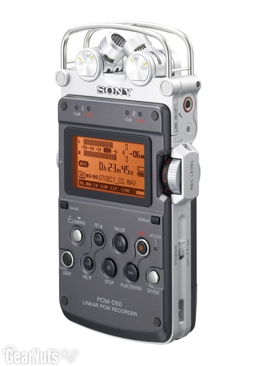 Sony PCM D50 (Handheld 24/96 Recorder)  