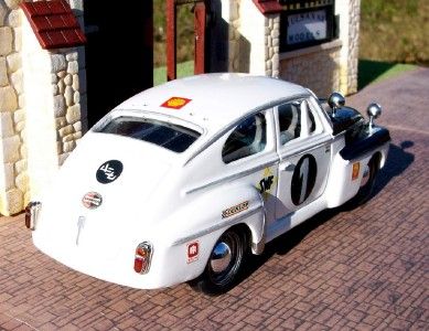 32 RESIN BODIED 1964 VOLVO PV544 RALLY SLOT CAR*UNIQUE*  