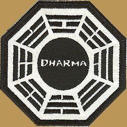 LOST Dharma Initative Embroidered patch DHARMA  