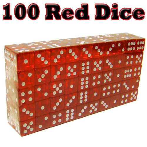 these dice have rounded corners and a vivid translucent coloring