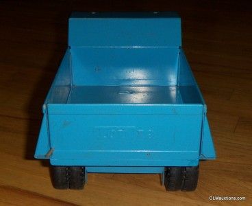   *** Tonka Blue Hydraulic Dump Truck No. 520 With Original Box   NR