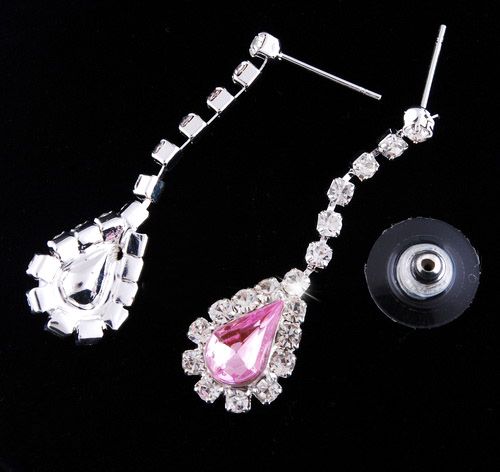 lots mix Rhinestone Necklace Earring 6Set wedding21417  