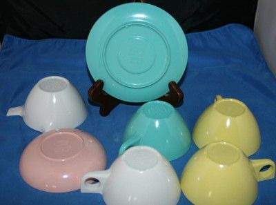 Vtg Newport Westinghouse Melmac Melamine Dinnerware  