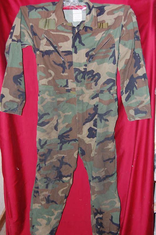 USGI BDU WOODLAND MECHANICS COLD WEATHER COVERALLS SZ M  